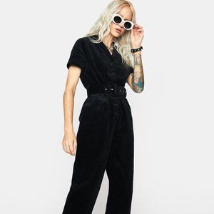 Dangerfield | Byron Corduroy Boiler Suit Jumpsuit Size Medium AUS 10